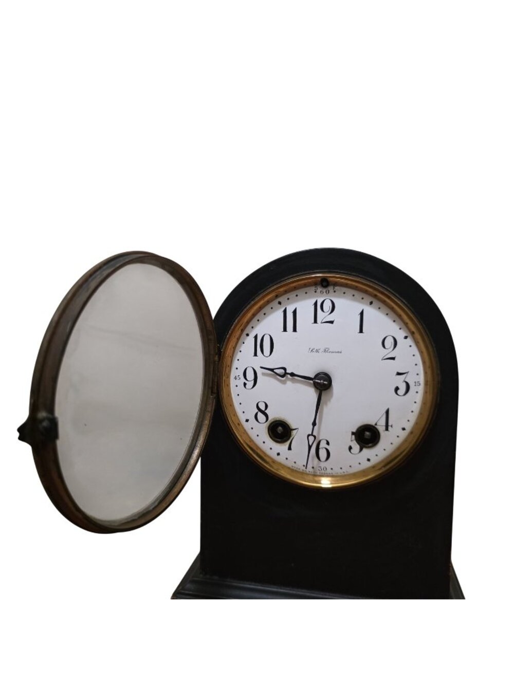 Antique Seth Thomas Beehive Gothic Arch Shelf Mantel Clock